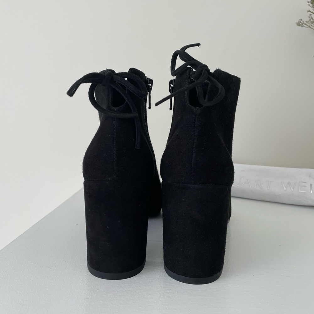 Stuart Weitzman Suede Ankle Booties - Picture 8 of 10
